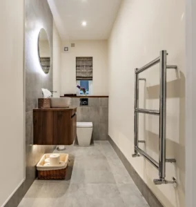 Modern renovated bathroom