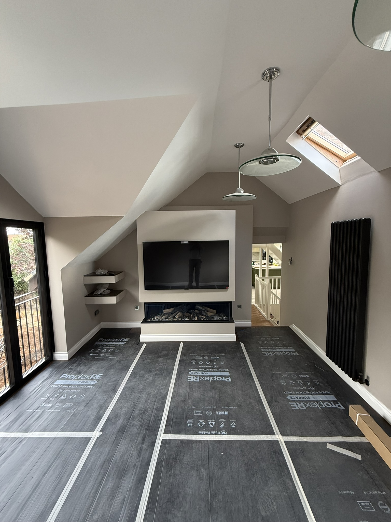 A picture of the room renovation