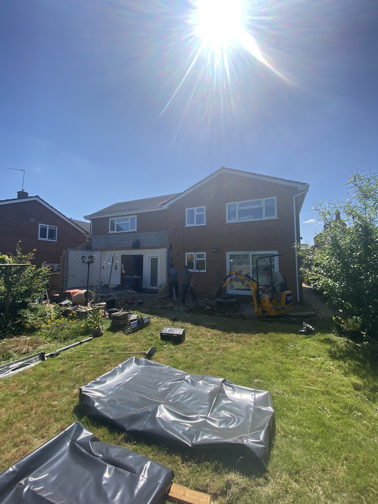 A wide angle before the renovation