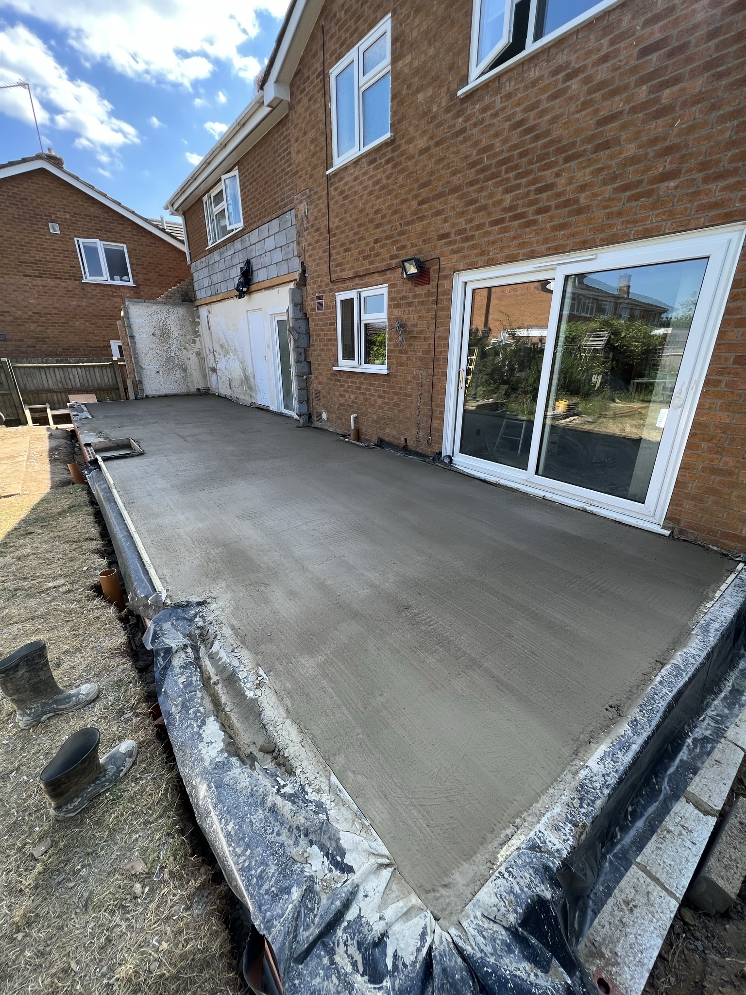 Rear extension soil