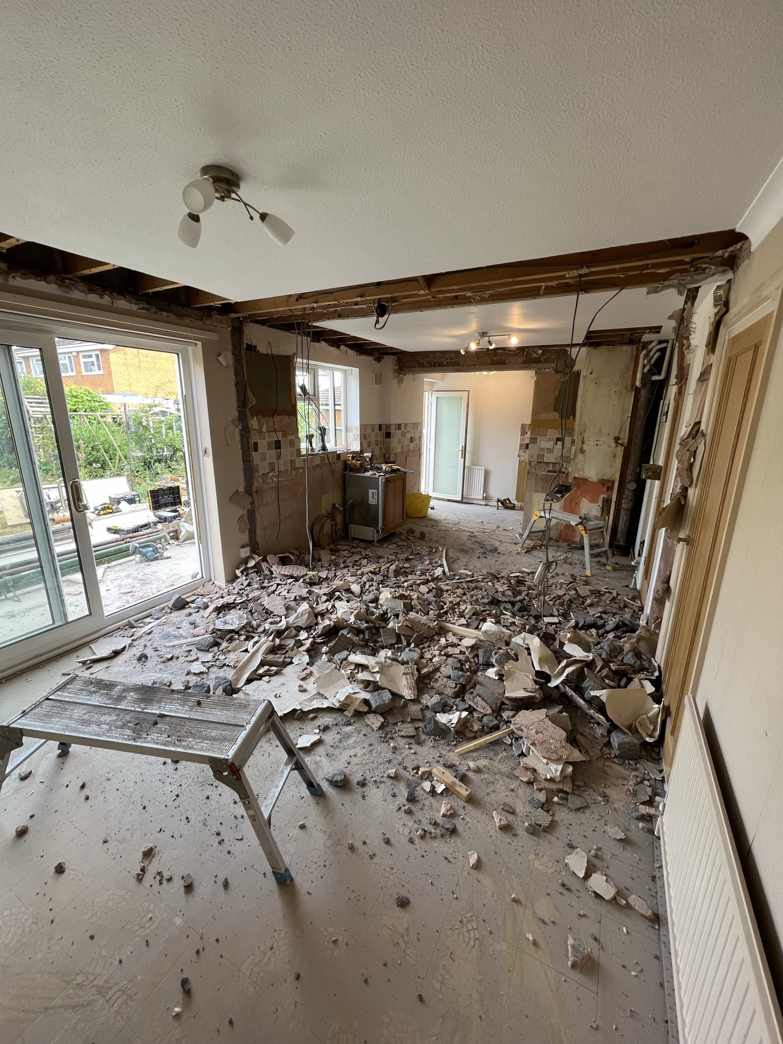 Interior demolition