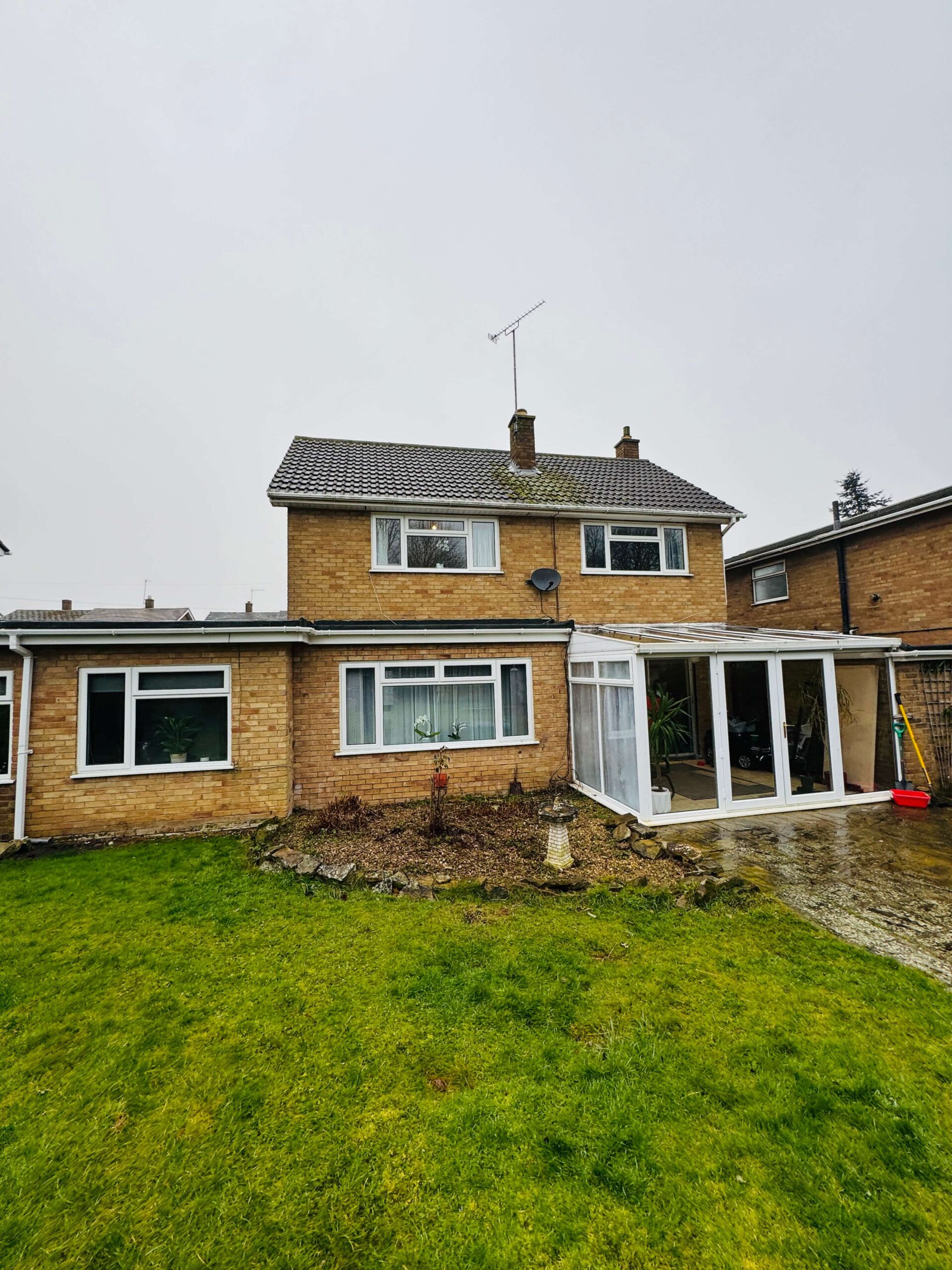 Wide angle of the before picture